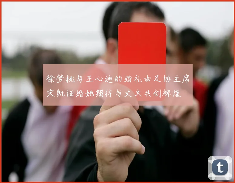 徐梦桃与王心迪的婚礼由足协主席宋凯证婚她期待与丈夫共创辉煌